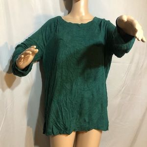 Green Blouse XXL